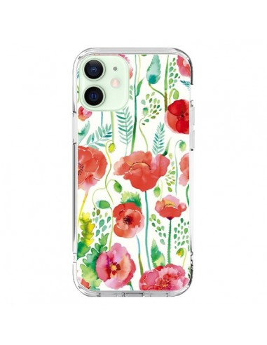 Cover iPhone 12 Mini Pianeti Costellazioni Rosa- Ninola Design