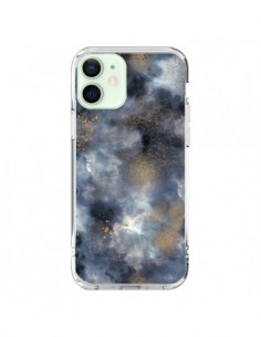 Cover iPhone 12 Mini Relaxing Tropical Dots Scuro -...