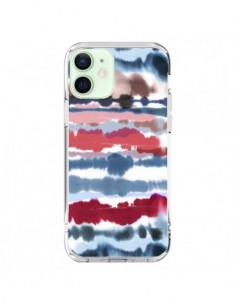 iPhone 12 Mini Case Smoky Marble WaterColor Scuro -...