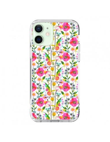 Coque iPhone 12 Mini Spring Colors Multicolored - Ninola Design