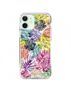Coque iPhone 12 Mini Tigers and Leopards Yellow - Ninola...