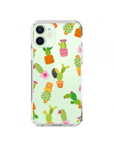 Coque iPhone 12 Mini Cactus Méli Mélo Transparente - Nico