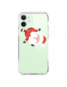 Cover iPhone 12 Mini Babbo Natale e la sua Ghirlanda...