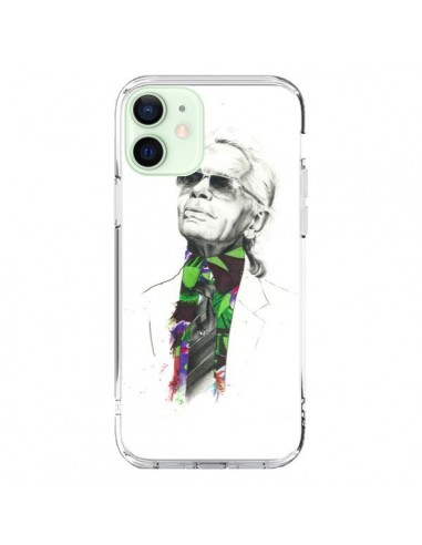 Cover iPhone 12 Mini Karl Lagerfeld Fashion Designer Moda - Percy