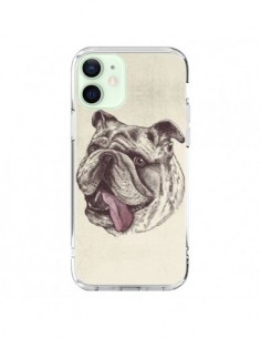 Coque iPhone 12 Mini Chien Bulldog - Rachel Caldwell