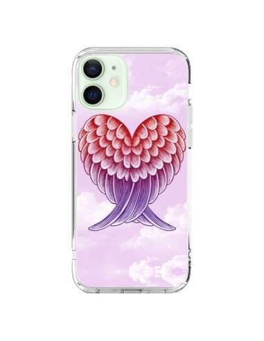 Coque iPhone 12 Mini Ailes d'ange Amour - Rachel Caldwell
