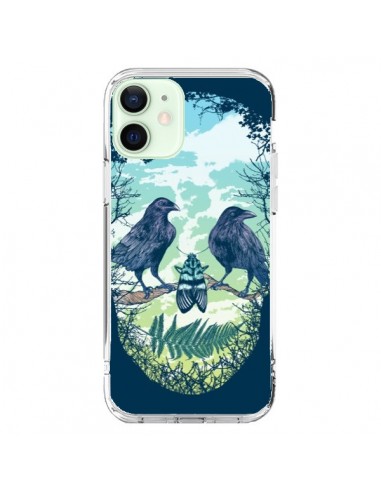 Coque iPhone 12 Mini Tête de Mort Nature - Rachel Caldwell