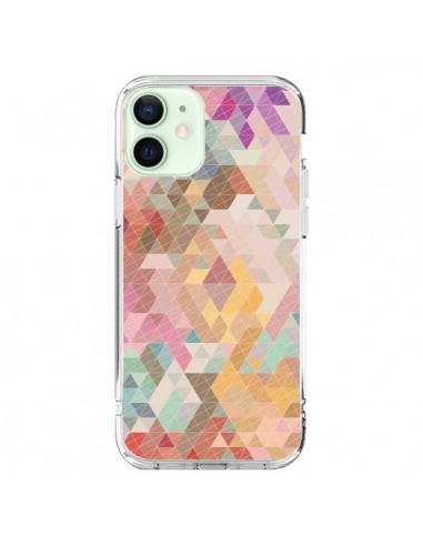 Coque iPhone 12 Mini Azteque Pattern Triangles - Rachel Caldwell