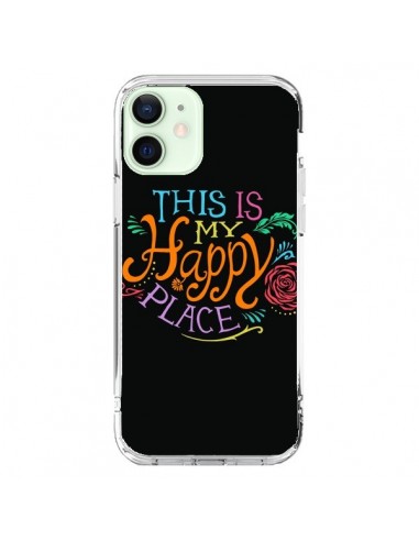 Cover iPhone 12 Mini This is my Happy Place - Rachel Caldwell