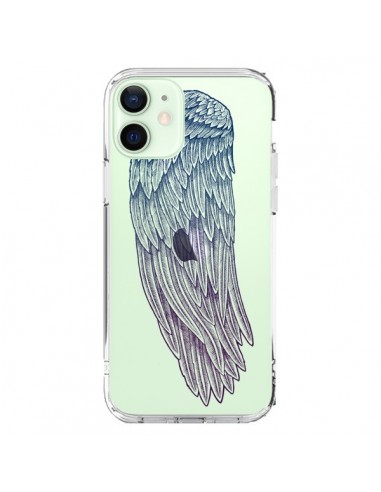 Cover iPhone 12 Mini Ali d'Angelo Trasparente - Rachel Caldwell