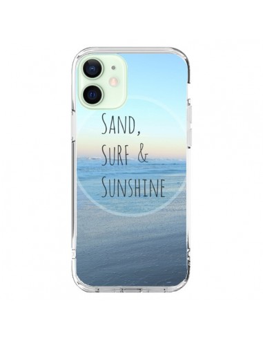 Coque iPhone 12 Mini Sand, Surf and Sunshine - R Delean