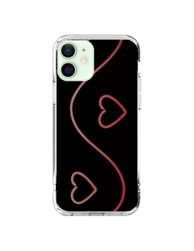iPhone 12 Mini Case Heart Love Red - R Delean