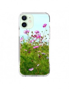 iPhone 12 Mini Case Field Flowers Pink - R Delean