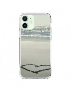 Cover iPhone 12 Mini Coeoeur Spiaggia Estate Sabbia Amore...