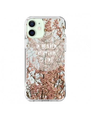 Cover iPhone 12 Mini In heaven everything is fine paradis Fiori - R Delean