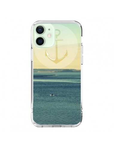 Coque iPhone 12 Mini Ancre Navire Bateau Summer Beach Plage - R Delean