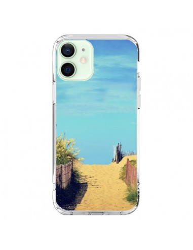 Cover iPhone 12 Mini Mare Sabbia Spiaggia- R Delean