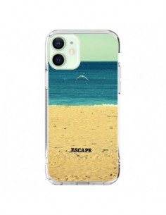 Cover iPhone 12 Mini Escape Mare Oceano Sabbia Spiaggia...