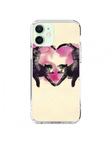 iPhone 12 Mini Case Cat Love to sleep - Robert Farkas