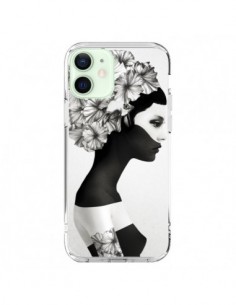 Coque iPhone 12 Mini Marianna Fille Fleurs - Ruben...