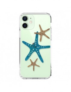 Coque iPhone 12 Mini Etoile de Mer Starfish Transparente...