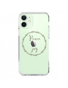 Cover iPhone 12 Mini Peace and Joy, Pace e Gioia...