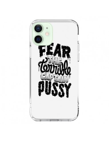 Coque iPhone 12 Mini Fear the terrible captain pussy - Senor Octopus