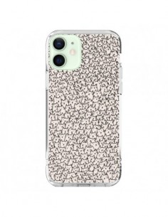 Coque iPhone 12 Mini A lot of cats chat - Santiago Taberna