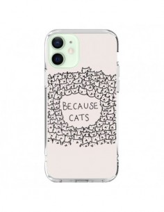 iPhone 12 Mini Case Because Cats Cat - Santiago Taberna