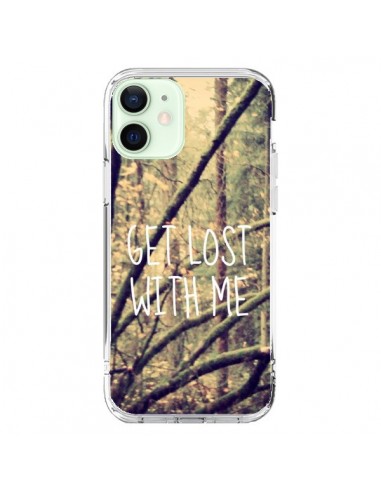 Coque iPhone 12 Mini Get lost with me foret - Tara Yarte