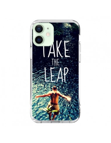 Coque iPhone 12 Mini Take the leap Saut - Tara Yarte