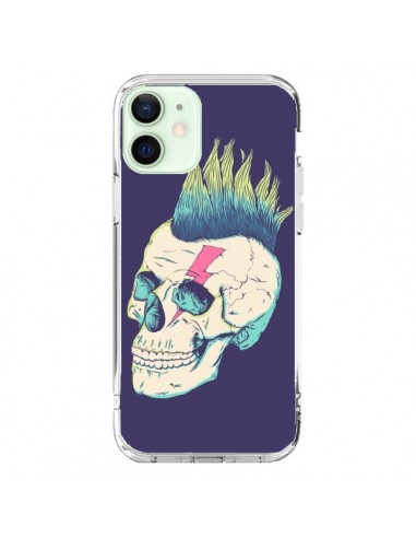 Cover iPhone 12 Mini Teschio Punk - Victor Vercesi