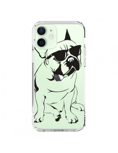 Coque iPhone 12 Mini Chien Bulldog Dog Transparente - Yohan B.