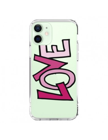 Coque iPhone 12 Mini Love Amour Transparente - Yohan B.