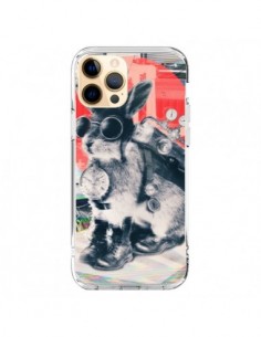 iPhone 12 Pro Max Case Rabbit Traveller Time - Ali Gulec