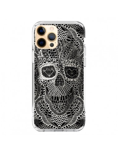 Coque iPhone 12 Pro Max Skull Lace Tête de Mort - Ali Gulec