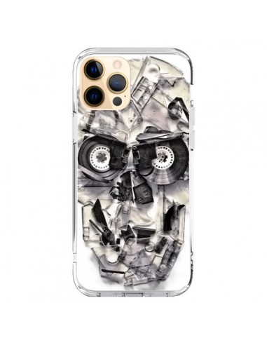 Coque iPhone 12 Pro Max Tape Skull K7 Tête de Mort - Ali Gulec