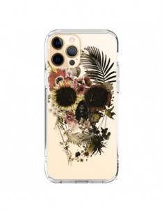 iPhone 12 Pro Max Case Garden Skull Clear - Ali Gulec