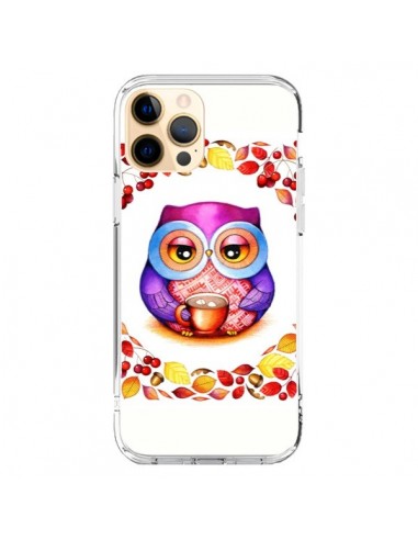 Cover iPhone 12 Pro Max Gufo Autunno - Annya Kai