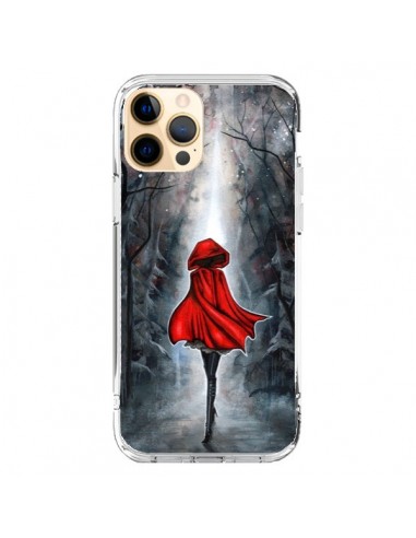 Cover iPhone 12 Pro Max Cappuccetto Rosso Legno - Annya Kai