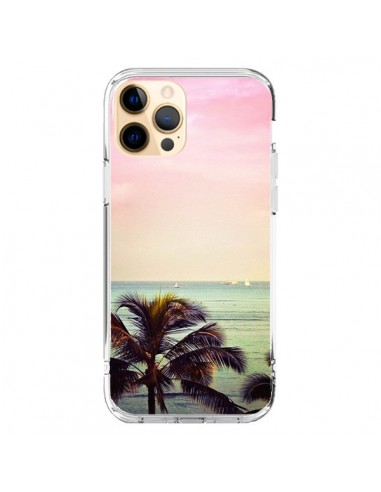 Coque iPhone 12 Pro Max Sunset Palmier Palmtree - Asano Yamazaki