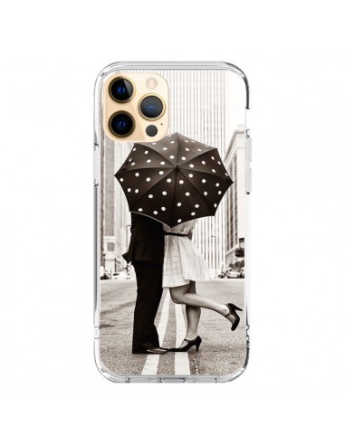 Coque iPhone 12 Pro Max Secret under Umbrella Amour Couple Love - Asano Yamazaki