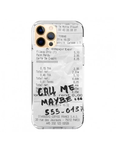 Coque iPhone 12 Pro Max Call me maybe - Benoit Bargeton