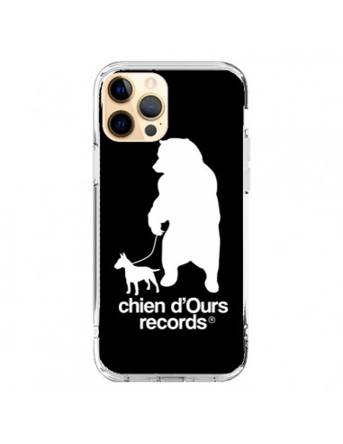 Coque iPhone 12 Pro Max Chien d'Ours Records Musique - Bertrand Carriere