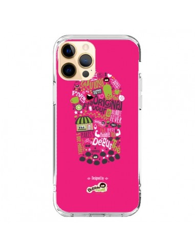 iPhone 12 Pro Max Case Bubble Fever Original Pink - Bubble Fever