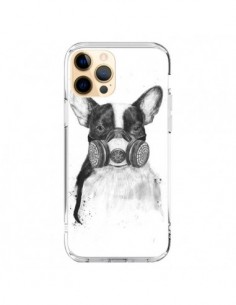 Coque iPhone 12 Pro Max Tagueur Bulldog Dog Chien Big...