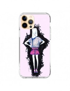 Cover iPhone 12 Pro Max Valentine Donna Fashion Moda Rosa...