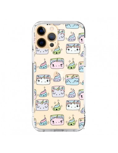 Coque iPhone 12 Pro Max Licorne Unicorn Cute Swag Transparente - Claudia Ramos