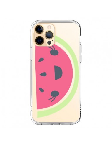 Coque iPhone 12 Pro Max Pasteque Watermelon Fruit Transparente - Claudia Ramos