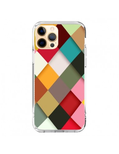 Coque iPhone 12 Pro Max Colorful Mosaique - Danny Ivan